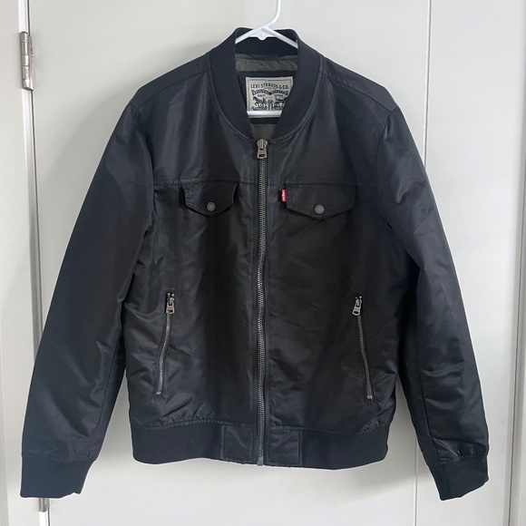 Levi's Jackets & Coats Levis Mens Varsity Bomber Trucker Jacket